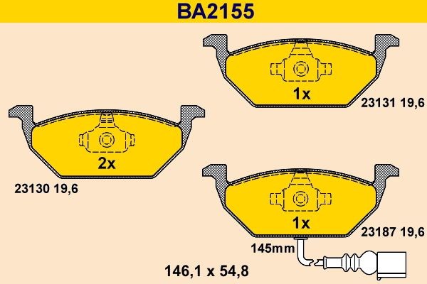 Barum BA2155: Bremžu kluči