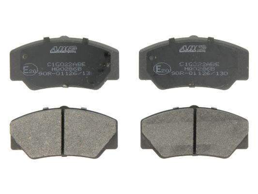 ABE C1G022ABE: Piduriklotsid Esisild