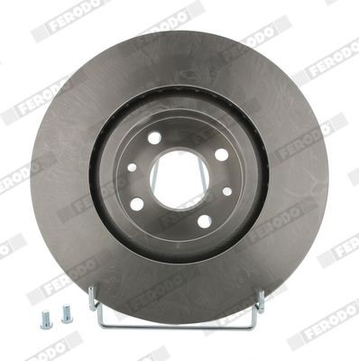 FERODO DDF252: Piduriketas Ø: 284mm, õhutusega, Ø: 284mm, õlitatud, koos kruvidega PREMIER