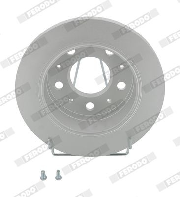 FERODO DDF1145: Bromsskiva Ø: 280mm, full, Ø: 280mm, oljad, utan skruvar PREMIER