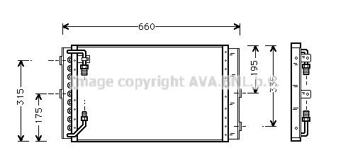 AVA COOLING SYSTEMS VW1243: Supapa expansiune, clima