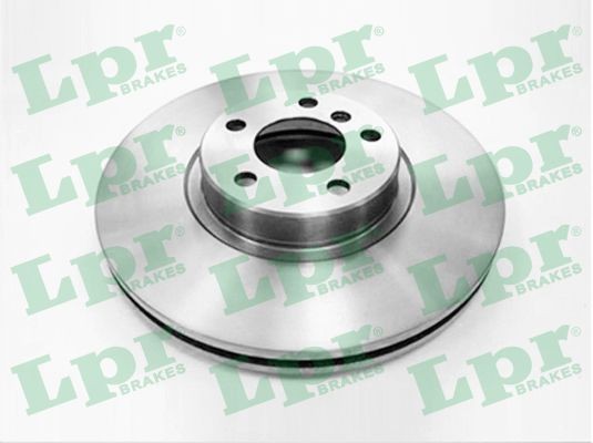 LPR B2040V: Disco de freno Ø: 348mm, ventilación interna, Ø: 348mm