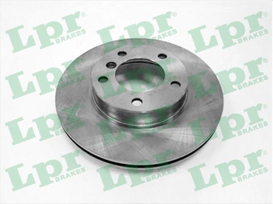 LPR B2381V: Piduriketas Ø: 286mm, sisemine õhutus, Ø: 286mm