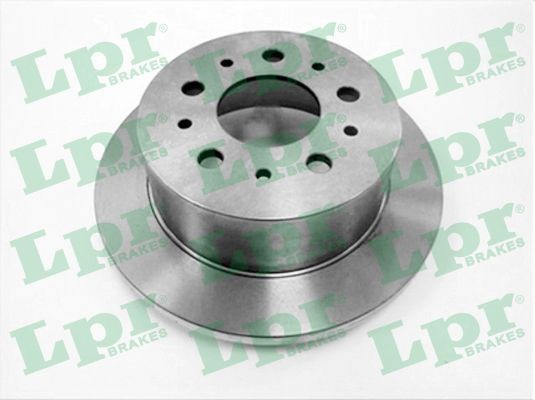 LPR C1006P: Disco de freno Ø: 280mm, macizo, Ø: 280mm