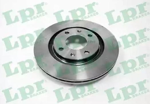 LPR C1141V: Brzdový kotouč R: 266mm, vnitřně větráno, R: 266mm