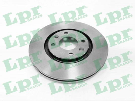 LPR C1261V: Δισκόπλακα Ø: 283mm, εσωτερικά αεριζόμενο, Ø: 283mm