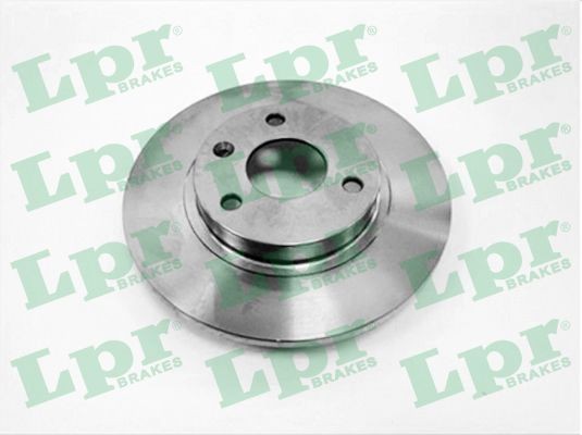 LPR C1291P: Brzdový kotouč R: 247mm, plný, R: 247mm