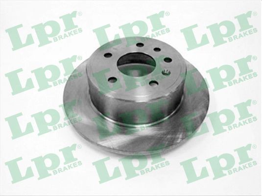 LPR O1141P: Disco de freno Ø: 270mm, macizo, Ø: 270mm