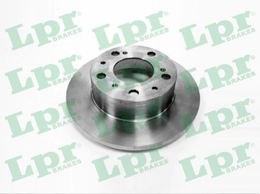 LPR F2061P: Brzdový kotouč R: 256mm, plný, R: 256mm
