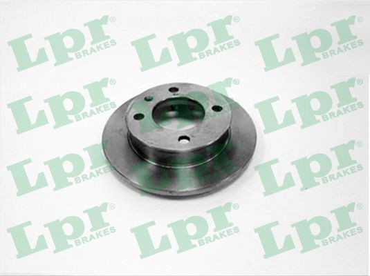 LPR F1071P: Stabdžių diskas Ø: 221mm, visiškai, Ø: 221mm