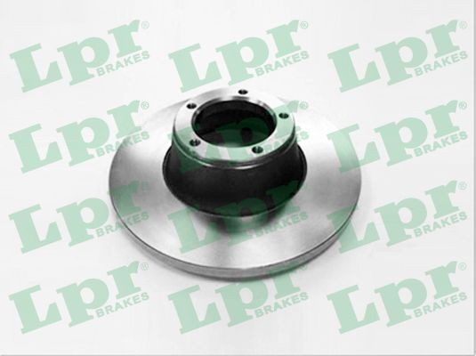 LPR F1091P: Brzdový kotouč R: 270mm, plný, R: 270mm