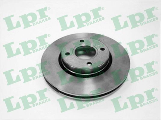 LPR F1541V: Brzdový kotouč R: 278mm, vnitřně větráno, R: 278mm