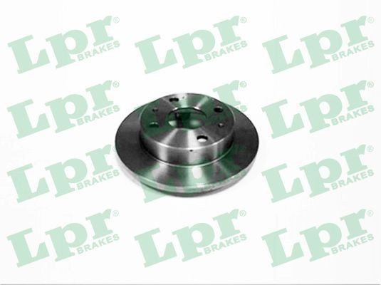 LPR T2899P: Brzdový kotouč R: 211mm, R: 211mm