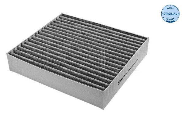 MEYLE 012 320 0019: Filtrs, Salona telpas gaiss Aktivētās ogles filtrs, Filtra patrona, ar smaku absorbējošu iedarbību, ORIGINAL Quality