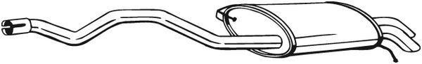 BOSAL 286-479: Lõppsummuti