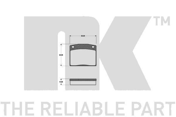 NK 222601: Piduriklotsid