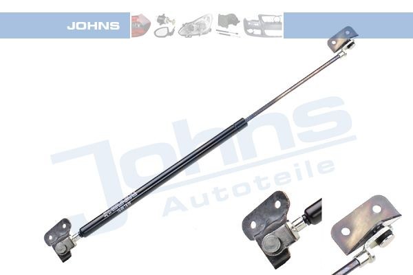 JOHNS 55 61 95-92: Gāzes atspere, Bagāžas / Kravas nodalījuma vāks aizmugurē labajā pusē, 645mm