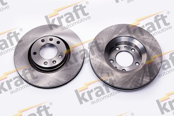KRAFT 6045580: Bremseskive Ø: 283mm, ventileret, Ø: 283,0mm