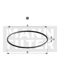 MANN-FILTER CU 2645/1: Filter, salongiõhk Partikkelfilter
