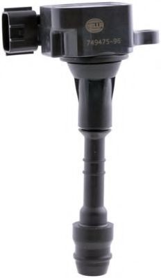 HELLA 5DA 749 475-961: Tændspole 12V, 3-polet