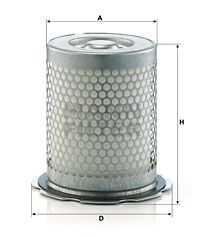 MANN-FILTER C 15 166: Gaisa filtrs