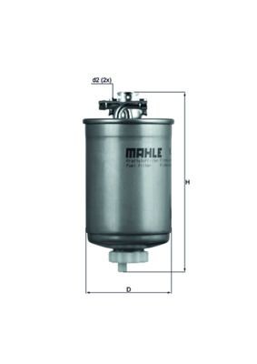 MAHLE ORIGINAL KL 77: Kütusefilter