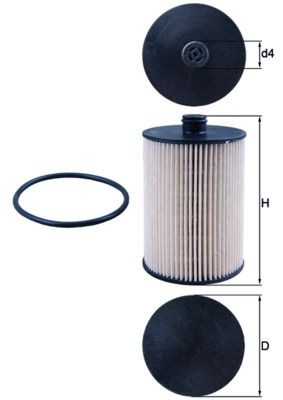 KNECHT KX 226D: Brændstof-filter