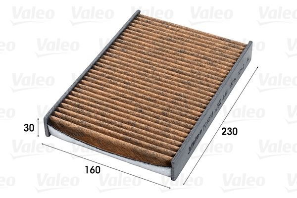 VALEO CLIMFILTER SUPREME 701018 Innenraumfilter Aktivkohlefilter mit Polyphenol, mit fungizider Wirkung, mit antiallergischer Wirkung