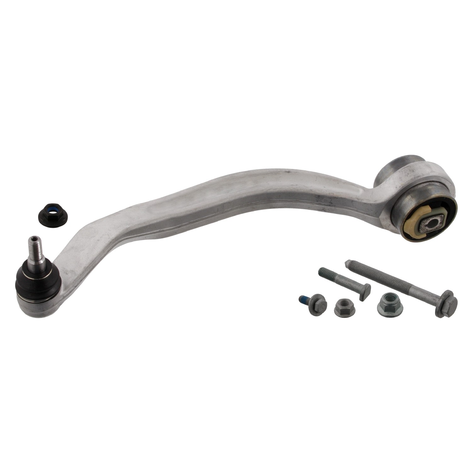 FEBI BILSTEIN 33364: Bras de suspension Essieu avant gauche, inférieur, arrière, Aluminium, avec matériel de montage/fixation, avec support en caoutchouc, BMTS Turbo NEUF