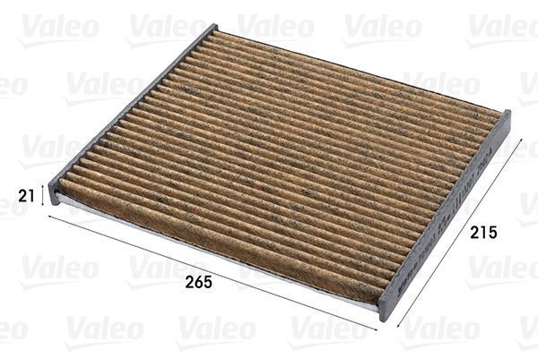 VALEO 701003: Filtrs, Salona telpas gaiss Aktivētās ogles filtrs ar polifenolu, ar fungicīdo efektu, ar antialerģisku iedarbību, CLIMFILTER SUPREME