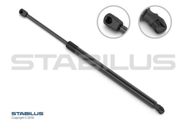 STABILUS 585798: Gāzes atspere, Bagāžas / Kravas nodalījuma vāks 374mm, // LIFT-O-MAT®