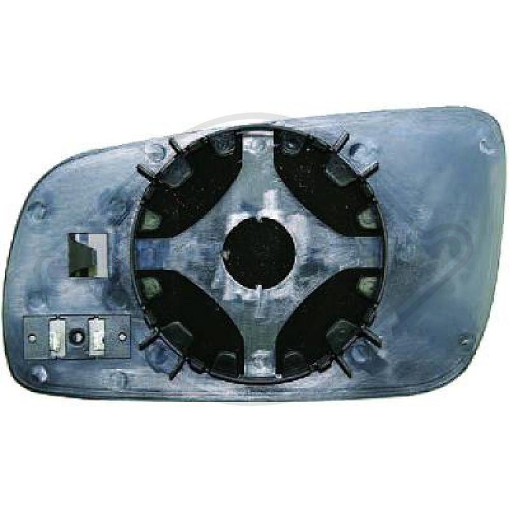 DIEDERICHS 2290127: Vetro specchio, specchio esterno Sx