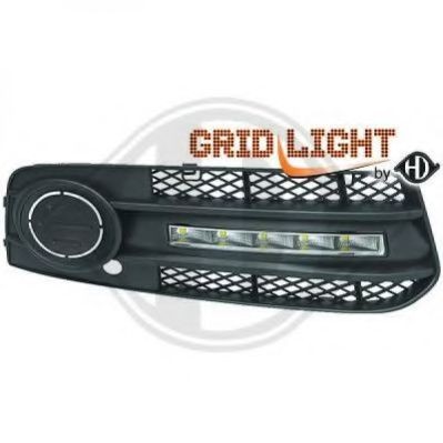 DIEDERICHS 1018488: Daglygter HD Tuning med integreret gitter HD Tuning