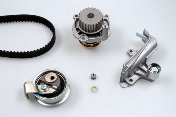 HEPU PK05454: Ūdenssūknis + Zobsiksnas komplekts Zobu skaits: 150, Platums: 23mm, ar spriegotāja demferi, spriegotājrullītis