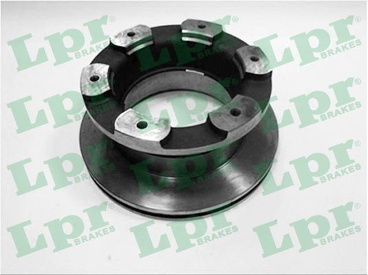 LPR I1017V: Piduriketas Ø: 306mm, sisemine õhutus, Ø: 306mm