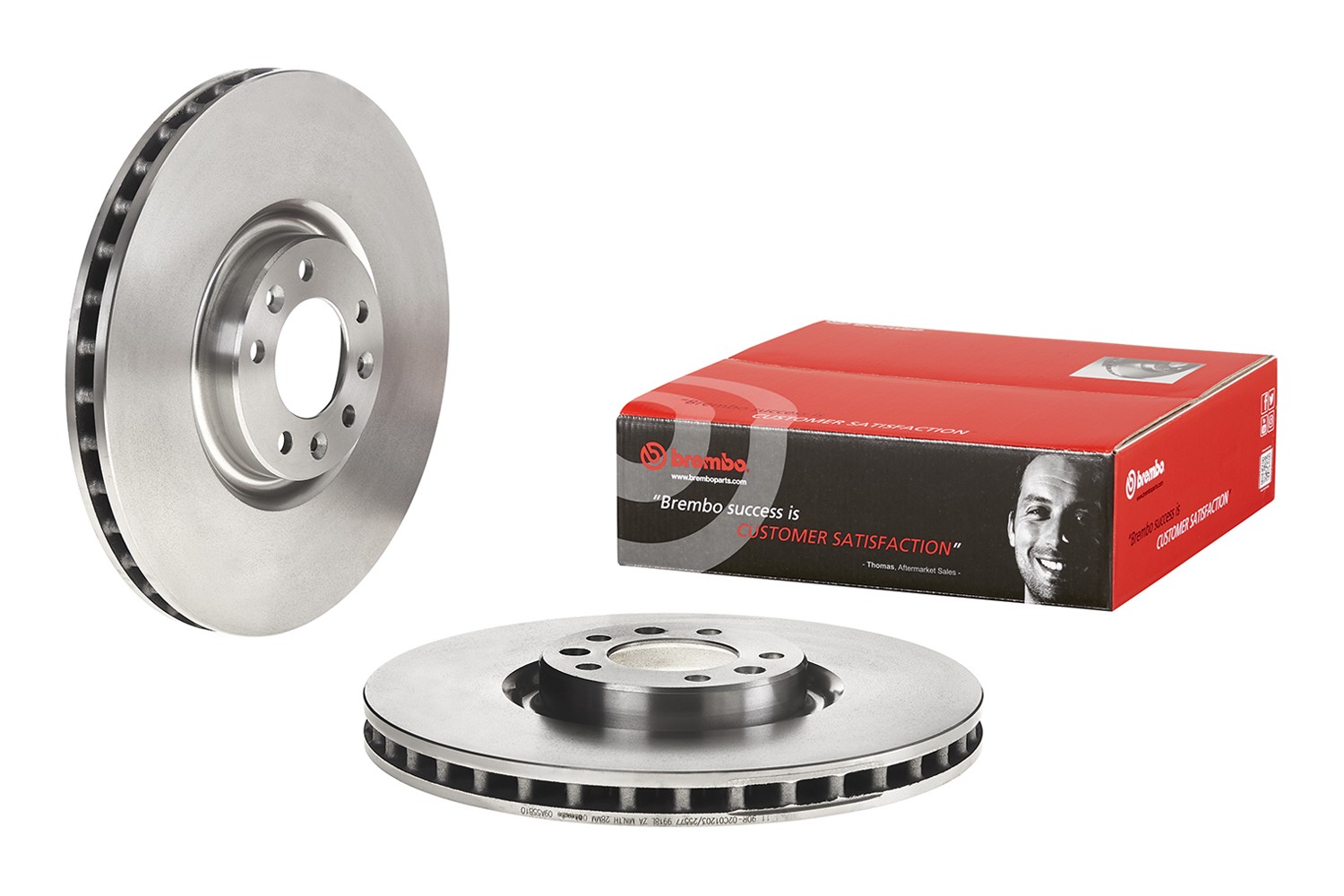 BREMBO 09.A558.10: Disco de freno PRIME LINE Ø: 340mm, ventilación interna, Ø: 340mm, con tornillos