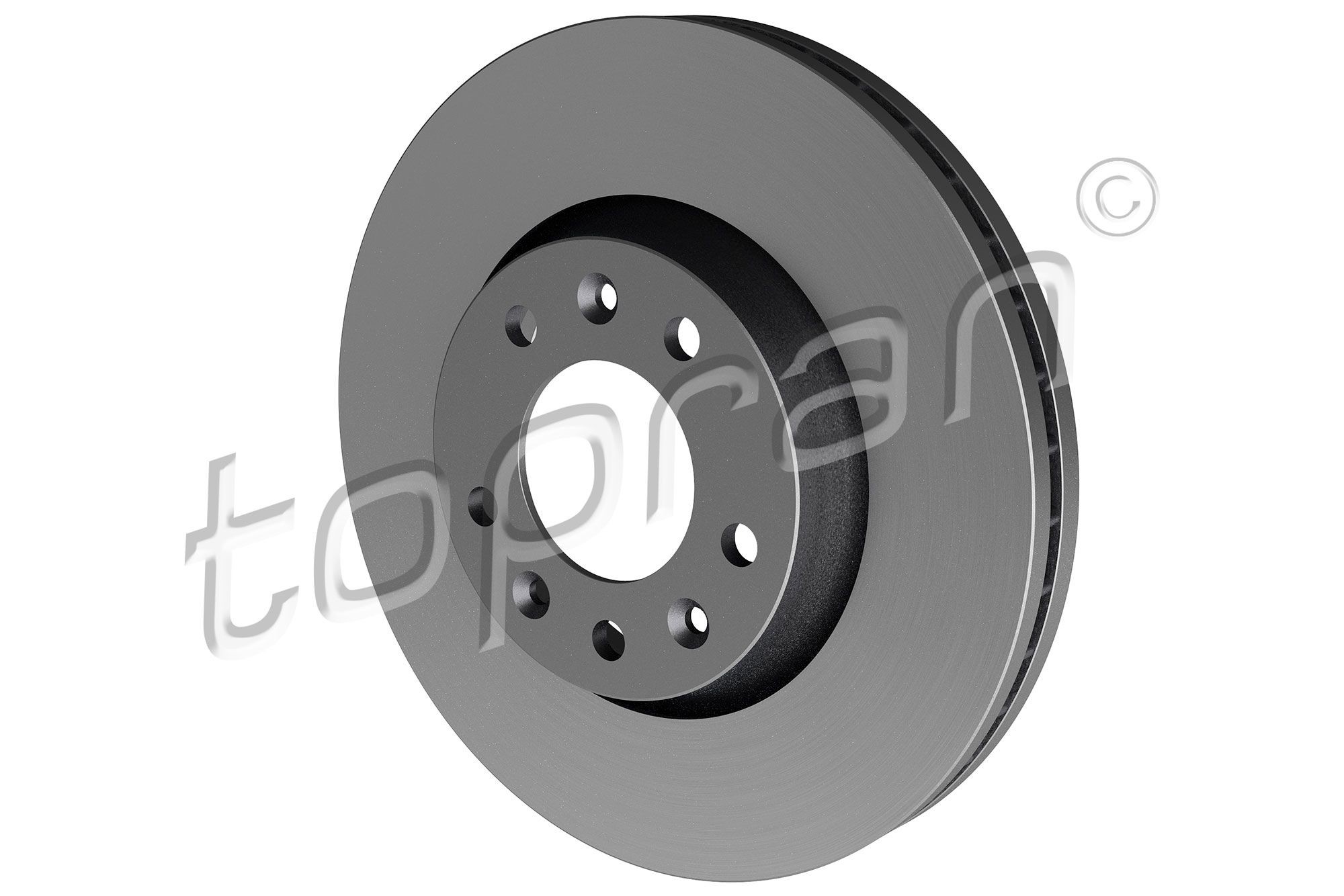 TOPRAN 722 486: Piduriketas Esisild, Ø: 280mm, õhutusega, Ø: 280mm