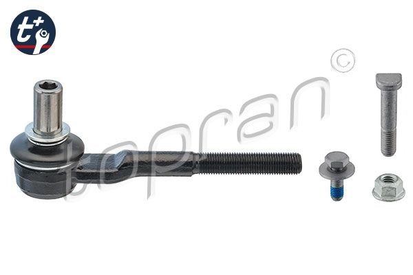 TOPRAN 113 421: Hlava příčného táhla řízení levá přední náprava, pravá přední náprava, 155mm, se spojovacím materiálem, t+
