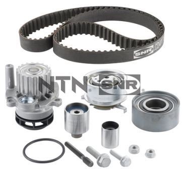 SNR KDP457.671: Kit cinghia distribuzione, pompa acqua N° denti: 160