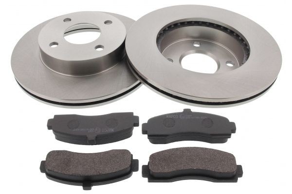 MAPCO 47518: Set frana, frana disc punte fata, Ř: 238mm, ventilat