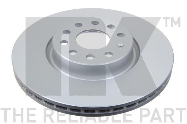 NK 3147115: Piduriketas Ø: 312mm, õhutusega, Ø: 312mm, kaetud