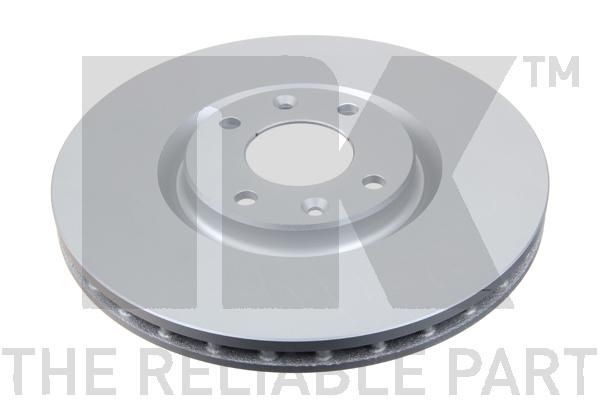 NK 313737: Bremseskive Ø: 302mm, ventileret, Ø: 302mm, coatet