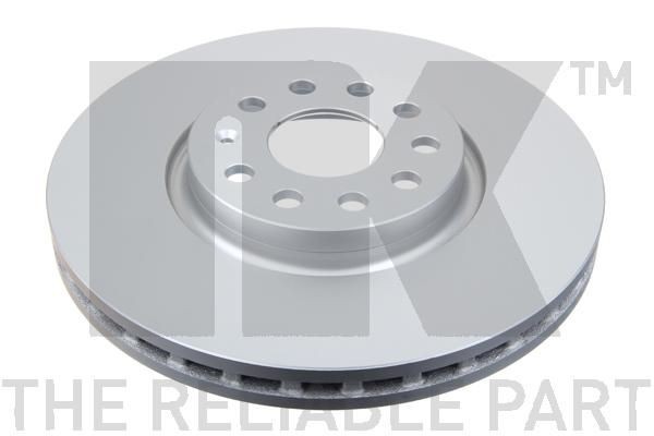 NK 3147146: Piduriketas Ø: 314mm, õhutusega, Ø: 314mm, kaetud