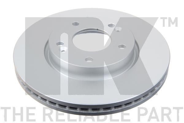 NK 313423: Remschijf Ø: 280mm, Geventileerd, Ø: 280mm, Gecoat
