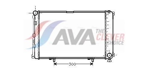 AVA COOLING SYSTEMS MS2078: Radiatorius, variklio aušinimas ** CLEVER FIT ** be išsiplėtimo bakelio