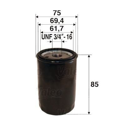 VALEO 586068 Ölfilter