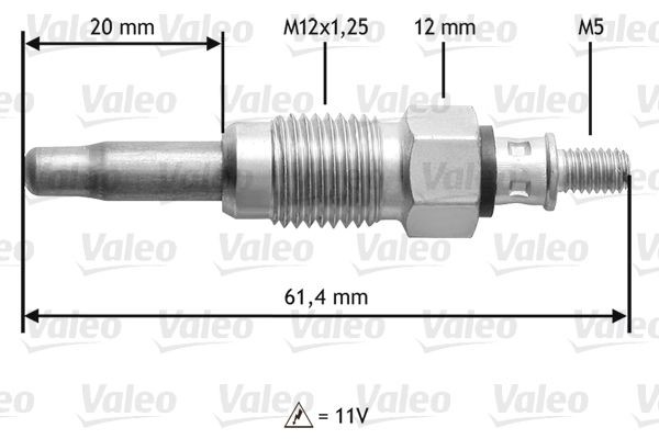 VALEO 345108: Gloeibougie