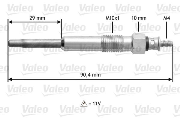 VALEO 345101: Gløderør