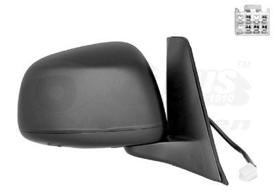 VAN WEZEL 1603806: Specchietto retrovisore esterno * HAGUS * Dx