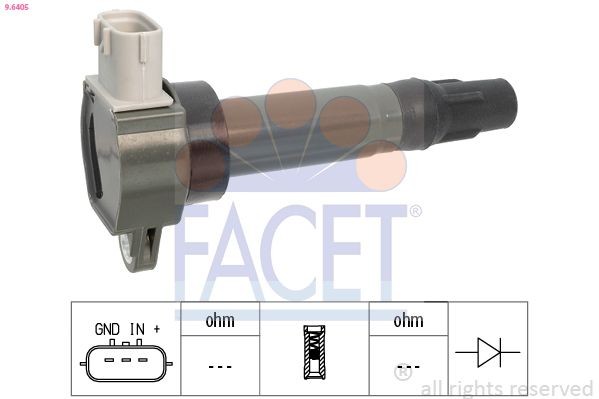 FACET 9.6405: Süütepool Made in Italy - OE Equivalent
